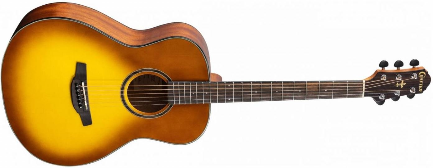 CRAFTER HT-250/BRS акустическая гитара, верхняя дека ель, корпус красное дерево, цвет коричневый санбёрст от музыкального магазина МОРОЗ МЬЮЗИК