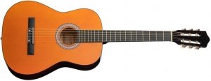Fante FT-C-B39-Yellow классическая гитара 4/4 размер, 20 ладов, верхняя дека липа, гриф катальпа, цвет классический от музыкального магазина МОРОЗ МЬЮЗИК