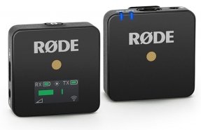 RODE Wireless GO ультракомпактная накамерная беcпроводная система со встроенным микрофоном в передатчик и возможностью подключения внешнего микрофона от музыкального магазина МОРОЗ МЬЮЗИК