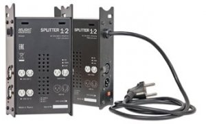 IMLIGHT SPLITTER 1-2-3pin блок усиления сигнала DMX-512, 1 вход, 2 выхода с гальванической развязкой, индикация по входу и выходу, терминатор от музыкального магазина МОРОЗ МЬЮЗИК