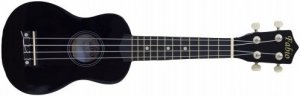 Belucci XU21-11 BLACK укулеле сопрано 21", корпус липа, гриф липа, цвет чёрный глянец от музыкального магазина МОРОЗ МЬЮЗИК