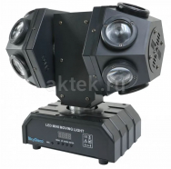 SkyDisco 12 LED Moving Head Plus 12 х 10 Вт RGBW LED, Угол 3 град. 120 Вт, 320 х 300 х 185 мм, 5 кг. от музыкального магазина МОРОЗ МЬЮЗИК