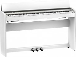 Roland F701-WH цифровое пиано КОМПАКТ, полифония 256, тембров 324, встр.произведений 377, память, USB, Bluetooth от музыкального магазина МОРОЗ МЬЮЗИК