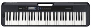 CASIO CT-S300BK синтезатор 61 клавиша чувствительная к силе нажатия, полифония 48 нот, 400 тембров, 77 стилей, масса 3 кг без батарей от музыкального магазина МОРОЗ МЬЮЗИК