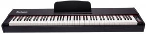 ROCKDALE Keys RDP-1088 BK цифровое пианино, 88 взвешенных клавиш (молоточковая), тройная педаль в комплекте, 128 полифония, тембр фортепиано от музыкального магазина МОРОЗ МЬЮЗИК