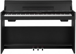 Nux Cherub WK-310-Black Цифровое пианино на стойке с педалями, черное от музыкального магазина МОРОЗ МЬЮЗИК