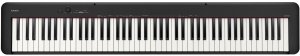 CASIO CDP-S110BK ультракомпактное цифровое пианино с возможностью автономной работы 88 клавиш, 64 полиф., 2 сенсора, 10 встроенных тембров, чёрный от музыкального магазина МОРОЗ МЬЮЗИК