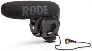 RODE VideoMic PRO компактный накамерный микрофон-пушка для DSLR фотоаппаратов и портативных HD видео от музыкального магазина МОРОЗ МЬЮЗИК
