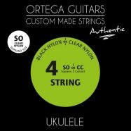 Ortega UKA-SO Authentic комплект струн для укулеле сопрано от музыкального магазина МОРОЗ МЬЮЗИК