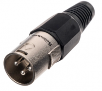 КОММУТАЦИЯ, РАЗЪЕМЫ, ПЕРЕХОДНИКИ Soundking CA102 Разъем на кабель XLR male 3Р, 