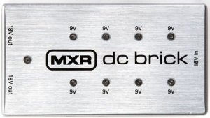 Dunlop MXR DC Brick блок питания для педалей эффектов, восемь 9-вольтовых выходов и два 18-вольтовых выхода, провода в комплекте от музыкального магазина МОРОЗ МЬЮЗИК