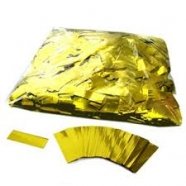 MLB Metal Glitter GOLD, 1кг Металлизированное золотое конфетти, упаковка 1кг, 5х2 см от музыкального магазина МОРОЗ МЬЮЗИК