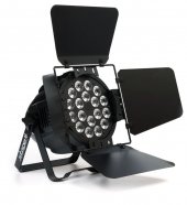 STAGE4 STAGE PAR 18x12FWAU прожектор типа LED PAR 18х12 Вт RGBWA+UV, 30° (48,6°), >68,4 Ra, групповое, алюминий, шторки, 4,8 кг, до 5 м от музыкального магазина МОРОЗ МЬЮЗИК