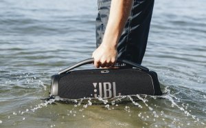 JBL Boombox 3 портативная колонка, 80Вт НЧ + 80Вт СЧ + 20Вт ВЧ, Bluetooth 5.3, USB-порт, время работы от встроенной АКБ 24ч, IP67, 6.7кг, цвет черный от музыкального магазина МОРОЗ МЬЮЗИК