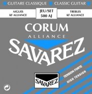 SAVAREZ 500AJ ALLIANCE CORUM струны для классических гитар, сильного натяжения, посеребренные от музыкального магазина МОРОЗ МЬЮЗИК