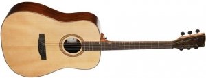 Shinobi SPA-611 акустическая гитара Дредноут, верхняя дека ситхинская ель, нижняя дека/обечайки палисандр, ЧЕХОЛ от музыкального магазина МОРОЗ МЬЮЗИК