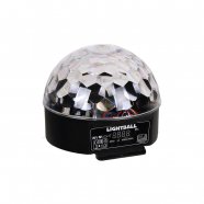 Involight LIGHT BALL LED световой эффект «диско-шар», RGB 6x 3Вт, DMX-512, звуковая активация от музыкального магазина МОРОЗ МЬЮЗИК