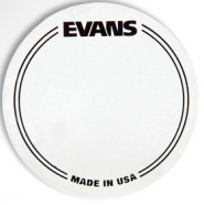 Evans EQPC1 Наклейка на рабочий пластик бас-барабана, прозрачная, для одиночной педали от музыкального магазина МОРОЗ МЬЮЗИК