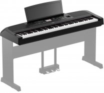 YAMAHA DGX-670B интерактивный синтезатор, 88 клавиш GHS, 256 полифония, 630 тембров, 263 стилей, БП, чёрный от музыкального магазина МОРОЗ МЬЮЗИК