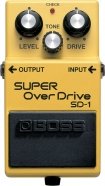 BOSS SD-1 педаль гитарная Super OverDrive. Регуляторы: Level, Drive и Tone от музыкального магазина МОРОЗ МЬЮЗИК