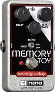 Electro-Harmonix Nano Memory Toy  гитарная педаль Analog Delay With Modulation от музыкального магазина МОРОЗ МЬЮЗИК