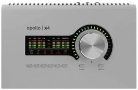 Universal Audio Apollo x4 Gen 2 Essentials+ Edition Silver настольный аудиоинтерфейс 12 x 18 Thunderbolt с четырьмя микрофонными предусилителями Uniso от музыкального магазина МОРОЗ МЬЮЗИК