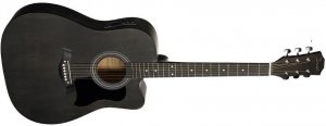 Inari AC41EG электроакустическая гитара с вырезом, корпус ясень, EQ, отделка матовая, цвет пепельный от музыкального магазина МОРОЗ МЬЮЗИК