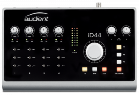 Audient iD44 Аудиоинтерфейс USB 2.0; 20 входов / 24 выхода от музыкального магазина МОРОЗ МЬЮЗИК