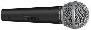 Behringer SL 85S динамический кардиоидный вокальный микрофон с выключателем, 50 - 16000 Гц, 300 Ом от музыкального магазина МОРОЗ МЬЮЗИК