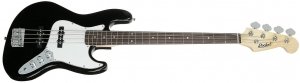 ROCKET JB-1 BK бас гитара Jazz Bass, корпус ольха, гриф клён, 20 ладов, накладка на гриф палисандр, цвет чёрный от музыкального магазина МОРОЗ МЬЮЗИК