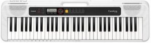 CASIO CT-S200WE синтезатор 61 клавиша фортепианного типа, УДОБНАЯ РУЧКА, 400 тембров, 77 стилей аккомпанемента, Dance Music Mode, USB to host от музыкального магазина МОРОЗ МЬЮЗИК