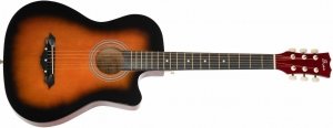 Foix FFG-1038SB Акустическая гитара, санберст, с вырезом от музыкального магазина МОРОЗ МЬЮЗИК