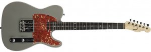 SQOE Setl300 SV электрогитара Tele, S-S, корпус липа, накладка грифа палисандр, фикс бридж, цвет серый от музыкального магазина МОРОЗ МЬЮЗИК