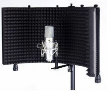 Lux Sound MA305 экран акустический для студийного микрофона с креплением на стойку от музыкального магазина МОРОЗ МЬЮЗИК