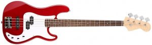 Homage HEB710RD бас-гитара Precision Bass, мензура 846 мм, корпус дерево, гриф клен, накладка грифа палисандр, H+S, 2V+1T от музыкального магазина МОРОЗ МЬЮЗИК