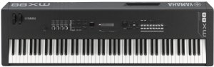 YAMAHA MX88 BK синтезатор 88 клавиш GHS молоточковая, 128 полифония, 1106 тембров, 61 ударных, FM синтез, USB Audio/MIDI-интерфейс от музыкального магазина МОРОЗ МЬЮЗИК