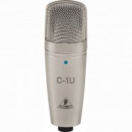 Behringer C1U конденсаторный микрофон со встроенным аудиоинтерфейсом от музыкального магазина МОРОЗ МЬЮЗИК
