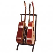 OnStage GS7361 - складная стойка для 3-х гитар с верхними держат. грифа, черная от музыкального магазина МОРОЗ МЬЮЗИК