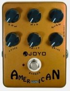 Joyo JF-14-American-Sound педаль эффектов классического усилителя Fender '57 Deluxe как чистрый, так и перегруженный от музыкального магазина МОРОЗ МЬЮЗИК