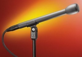 Audio-Technica AT8004L динамический репортётский микрофон с удлиннённой ручкой, круговая диаграмма направленности, 70-10,000 Гц от музыкального магазина МОРОЗ МЬЮЗИК