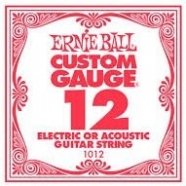 Ernie Ball 1012 струна для электро и акустической гитары .012, без навивки от музыкального магазина МОРОЗ МЬЮЗИК