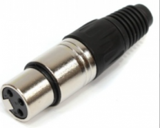 КОММУТАЦИЯ, РАЗЪЕМЫ, ПЕРЕХОДНИКИ Soundking CA113 Разъем на кабель XLR female 3Р, 