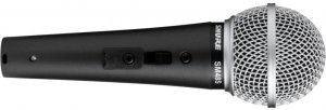 SHURE SM48S динамический кардиоидный вокальный микрофон (с выключателем) от музыкального магазина МОРОЗ МЬЮЗИК
