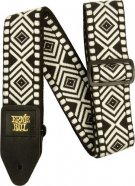 Ernie Ball 5343 Jacquard White Savannah ремень для гитары, полипропилен, длина регулируемая 104-183 см, рисунок White Savannah от музыкального магазина МОРОЗ МЬЮЗИК