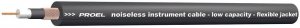 КОММУТАЦИЯ, РАЗЪЕМЫ, ПЕРЕХОДНИКИ Proel HPC110BK - инструментальный кабель диаметр - 6,5 мм, в катушке 100 м (чёрный)