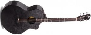 Luxars R2-M акустическая гитара 40" корпус Taylor с вырезом, ламинат высокого давления, цвет чёрный от музыкального магазина МОРОЗ МЬЮЗИК