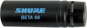 SHURE BETA 98Н/С миниатюрный кардиоидный микрофон для музыкальных инструментов с кабелем (XLR) и вст от музыкального магазина МОРОЗ МЬЮЗИК
