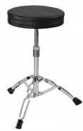 Rolling Rock T-10 стул барабанщика металлический, круглый, винтовой, складной, цвет чёрный от музыкального магазина МОРОЗ МЬЮЗИК