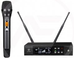 Anzhee RS400 H одноканальная радиосистема с ручным передатчиком, 100 каналов, 640-690 мГц, сканер частот, ИК синхронизация от музыкального магазина МОРОЗ МЬЮЗИК