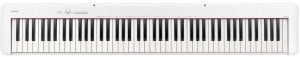 CASIO CDP-S110WE ультракомпактное цифровое пианино с возможностью автономной работы 88 клавиш, 64 полиф., 2 сенсора, 10 встроенных тембров, белый от музыкального магазина МОРОЗ МЬЮЗИК